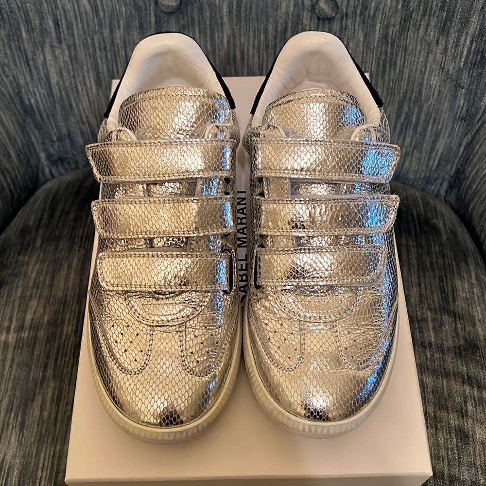 Isabel Marant Metallic Sneakers